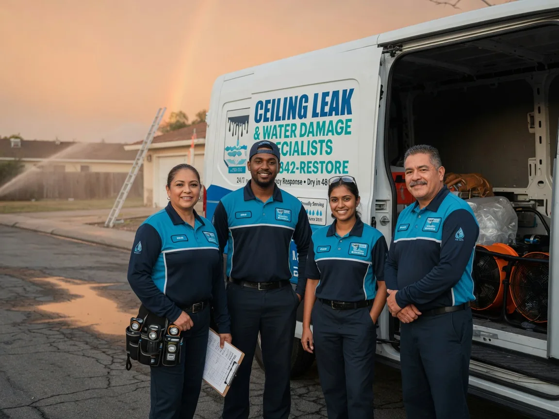 Ceiling Leak Cleanup company in Youngsville, PA